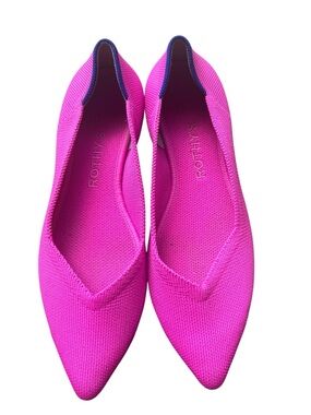Rothys The Point Flats in Pink Pointed Toe Women's Flats Size 7